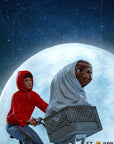 E.T. the Extra-Terrestrial Deluxe Art Scale Statue 1/10 E.T. & Elliot 27 cm
