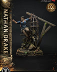 Uncharted 4: A Thief's End Ultimate Premium Masterline Statue 1/4 Nathan Drake Deluxe Bonus Version 69 cm