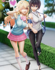 OshiRabu: Waifus Over Husbandos Statue 2-Pack 1/7 Ren Furutachi & Akuru Hayahoshi 23 cm
