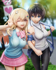 OshiRabu: Waifus Over Husbandos Statue 2-Pack 1/7 Ren Furutachi & Akuru Hayahoshi 23 cm