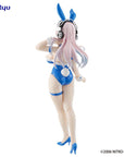 Super Sonico BiCute Bunnies PVC Statue Super Sonico Blue Rabbit Ver. 30 cm