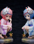 Re:ZERO -Starting Life in Another World- PVC Statues 1/7 Rem & Ram Childhood Summer Memories 11 cm