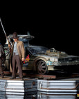 Back to the Future III Art Scale Statues 1/10 Full Set Deluxe 57 cm