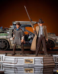 Back to the Future III Art Scale Statues 1/10 Full Set Deluxe 57 cm