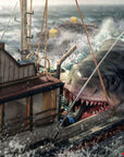 Jaws Demi Art Scale Statue 1/20 Jaws Attack 104 cm