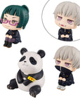 Jujutsu Kaisen Look Up PVC Statues Maki & Toge & Panda Limited Ver. 11 cm