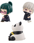 Jujutsu Kaisen Look Up PVC Statues Maki & Toge & Panda Limited Ver. 11 cm