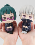 Jujutsu Kaisen Look Up PVC Statues Maki & Toge & Panda Limited Ver. 11 cm