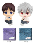 Evangelion: 3.0+1.0 Thrice Upon a Time Look Up PVC Statues Shinji Ikari & Kaworu Nagisa Limited Ver. 11 cm