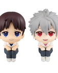 Evangelion: 3.0+1.0 Thrice Upon a Time Look Up PVC Statues Shinji Ikari & Kaworu Nagisa Limited Ver. 11 cm