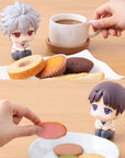 Evangelion: 3.0+1.0 Thrice Upon a Time Look Up PVC Statues Shinji Ikari & Kaworu Nagisa Limited Ver. 11 cm