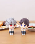 Evangelion: 3.0+1.0 Thrice Upon a Time Look Up PVC Statues Shinji Ikari & Kaworu Nagisa Limited Ver. 11 cm