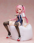 Poyoyon Rock Artwork Collection PVC Statue 1/5.5 Pink Sukumizu 18 cm