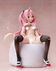 Poyoyon Rock Artwork Collection PVC Statue 1/5.5 Pink Sukumizu 18 cm