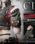 Witcher 3 Wild Hunt Statue 1/4 Cirilla Fiona Elen Riannon Alternative Outfit Deluxe Bonus Version 55 cm