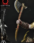 God of War Premium Masterline Series Statue Kratos and Atreus in the Valkyrie 72 cm