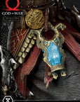 God of War Premium Masterline Series Statue Kratos and Atreus in the Valkyrie 72 cm