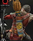 God of War Premium Masterline Series Statue Kratos and Atreus in the Valkyrie 72 cm