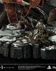 God of War Premium Masterline Series Statue Kratos and Atreus in the Valkyrie 72 cm