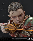 God of War Premium Masterline Series Statue Kratos and Atreus in the Valkyrie 72 cm
