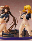 Senran Kagura NewWave Gburst PVC Statue 1/10 Ryobi x Ryona Bare Body Sailor Uniform Ver. 19 cm