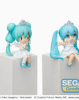 Hatsune Miku MP Perching Collection PVC Statue Hatsune Miku 15th Anniversary Ver. 7 cm