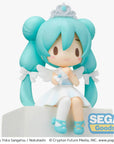 Hatsune Miku MP Perching Collection PVC Statue Hatsune Miku 15th Anniversary Ver. 7 cm