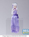 Re:Zero - Starting Life in Another World: Lost in Memories PM Perching PVC Statue Emilia (Dressed-Up Party) 14 cm