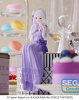 Re:Zero - Starting Life in Another World: Lost in Memories PM Perching PVC Statue Emilia (Dressed-Up Party) 14 cm