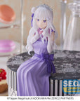 Re:Zero - Starting Life in Another World: Lost in Memories PM Perching PVC Statue Emilia (Dressed-Up Party) 14 cm