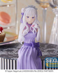 Re:Zero - Starting Life in Another World: Lost in Memories PM Perching PVC Statue Emilia (Dressed-Up Party) 14 cm