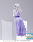 Re:Zero - Starting Life in Another World: Lost in Memories PM Perching PVC Statue Emilia (Dressed-Up Party) 14 cm