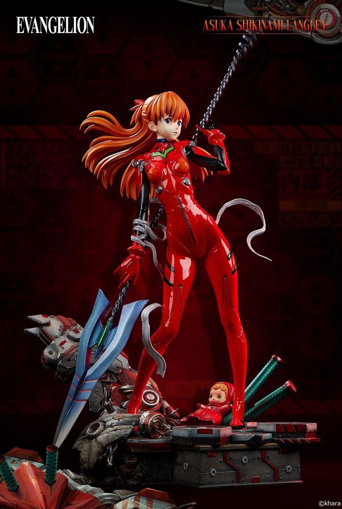 Evangelion 2.0 You Can (Not) Advance Wonder Statue 1/4 Asuka Shikinami Langley 62 cm