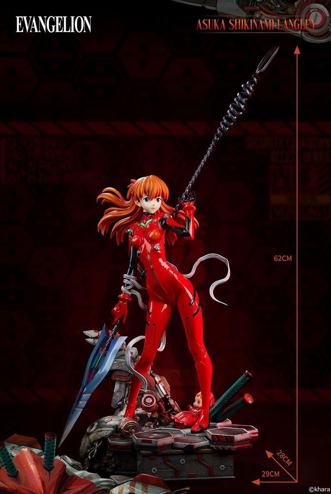 Evangelion 2.0 You Can (Not) Advance Wonder Statue 1/4 Asuka Shikinami Langley 62 cm