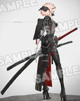 Falslander PVC Statue 1/7 Samurai 25 cm