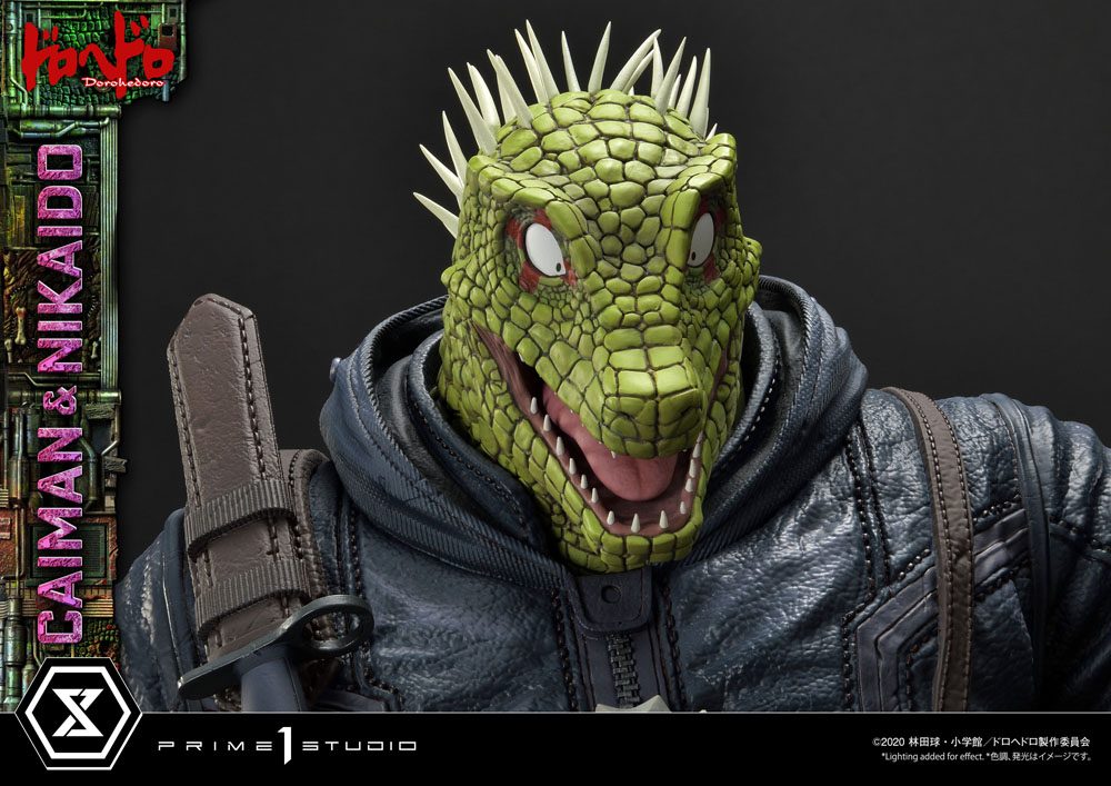 Dorohedoro Statue 1/4 Caiman &amp; Nikaido 70 cm