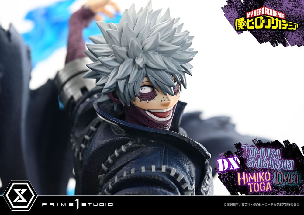 My Hero Academia Statue Ultimate Premium Masterline Tomura Tomura Shigaraki, Dabi &amp; Himiko Toga Deluxe Version 69 cm
