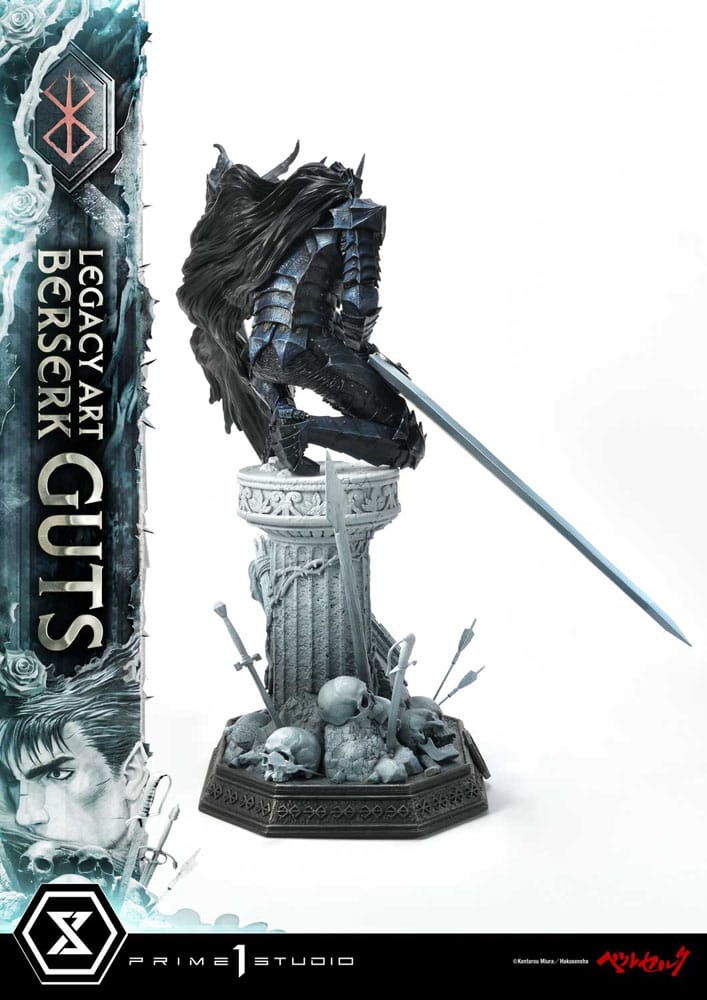 Berserk Legacy Art Kentaro Miura Statue Statue 1/6 Guts Bonus Version 45 cm