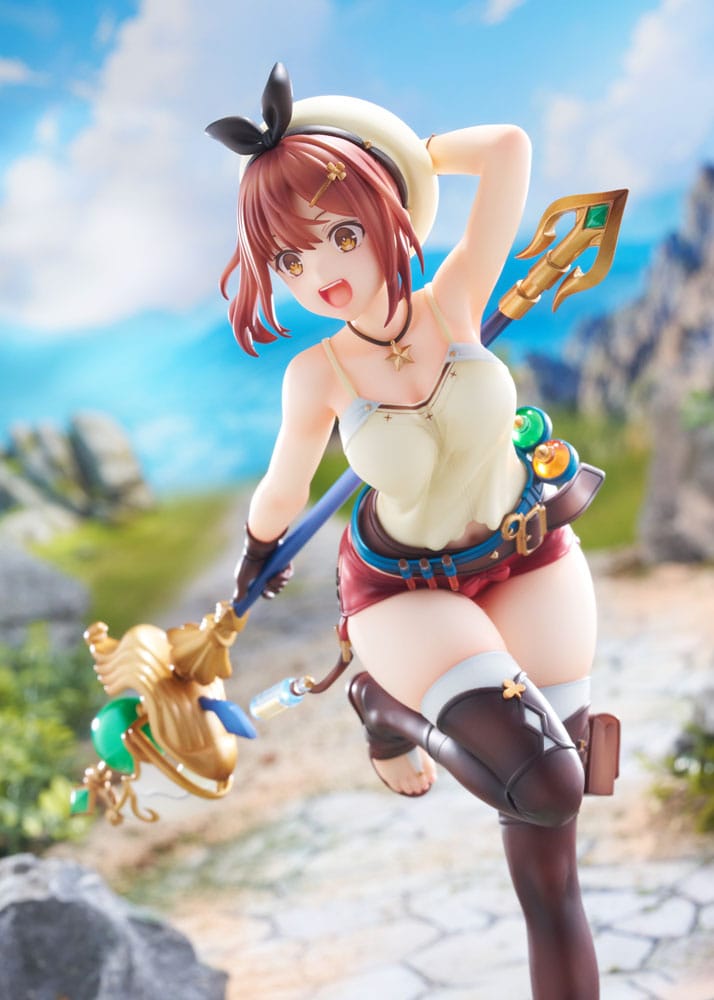 Atelier Ryza: Ever Darkness &amp; the Secret Hideout The Animation PVC Statue 1/7 Reisalin &quot;Ryza&quot; Stout Summer Adventure! 24 cm