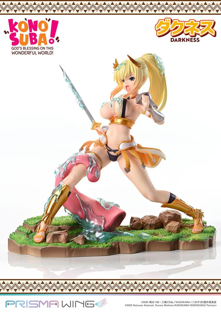 Konusuba - God&#39;s blessing on this wonderful world! Prisma Wing PVC Statue 1/7 Darkness 20 cm