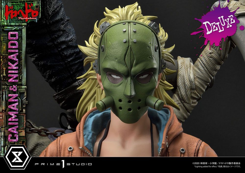 Dorohedoro Statue 1/4 Caiman &amp; Nikaido Deluxe Version 66 cm