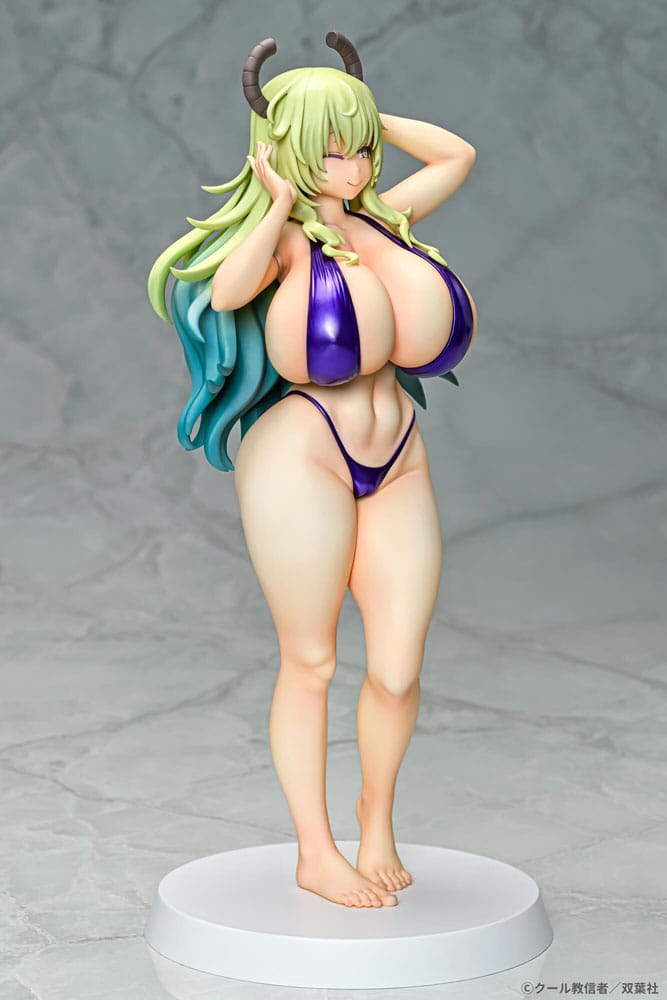 Miss Kobayashi&#39;s Dragon Maid PVC Statue 1/7 Lucoa Bikini Style 26 cm