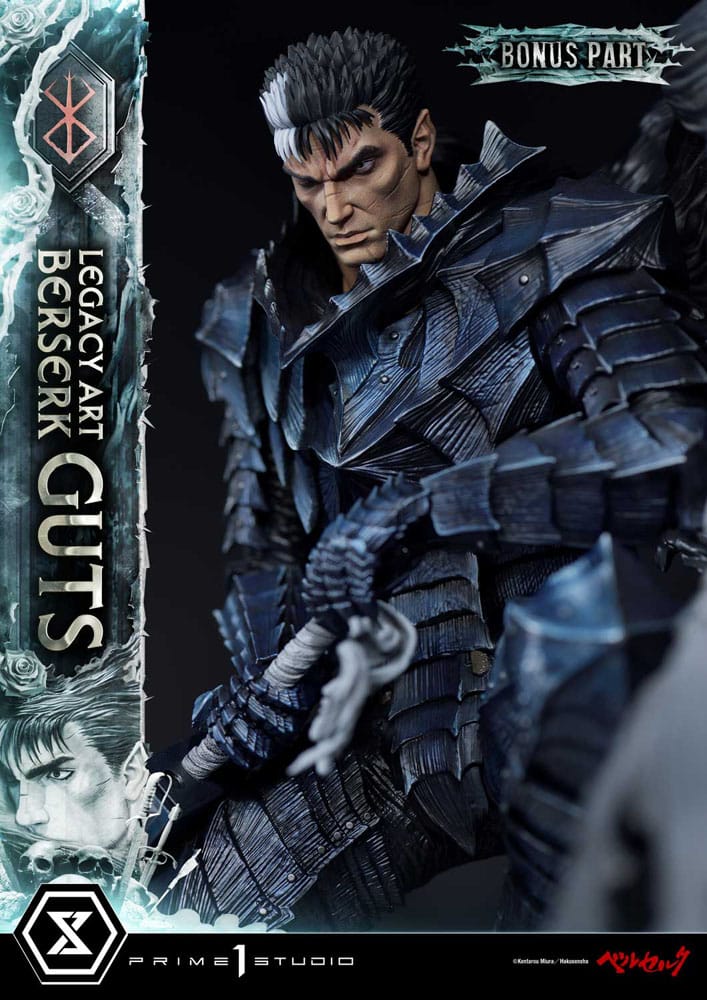 Berserk Legacy Art Kentaro Miura Statue Statue 1/6 Guts Bonus Version 45 cm