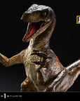 Jurassic Park Prime Collectibles Statue 1/10 Velociraptor Jump 21 cm