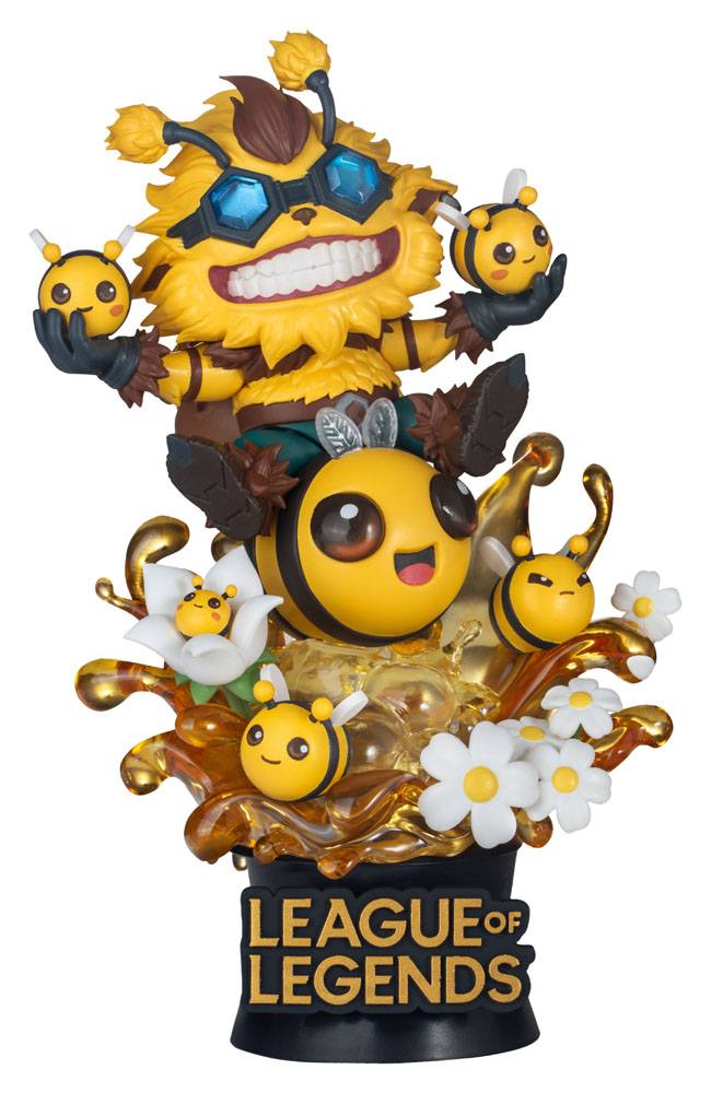 League of Legends D-Stage PVC Diorama Set Beemo &amp; BZZZiggs 15 cm