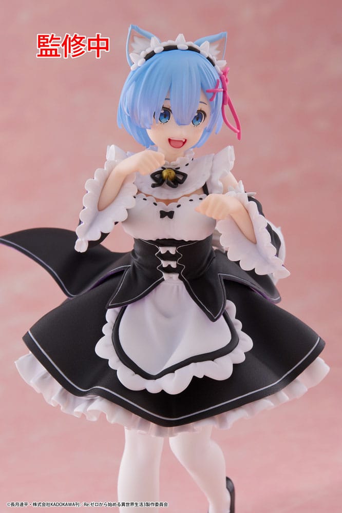 Re:Zero Starting Life in Another World Coreful PVC Statue Rem Cat Maid Ver.