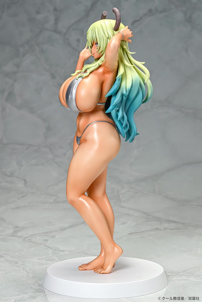 Miss Kobayashi&#39;s Dragon Maid PVC Statue 1/7 Lucoa Bikini Style Suntan Ver. 26 cm