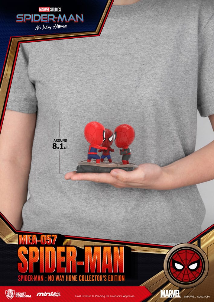 Marvel Mini Egg Attack Figure Spider-Man: No Way Home Collector&#39;s Edition 8 cm