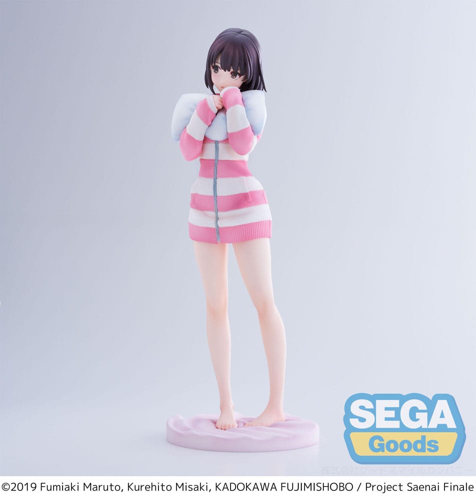 Saekano the Movie: Finale Luminasta PVC Statue Megumi Kato Pajamas Ver. 22 cm