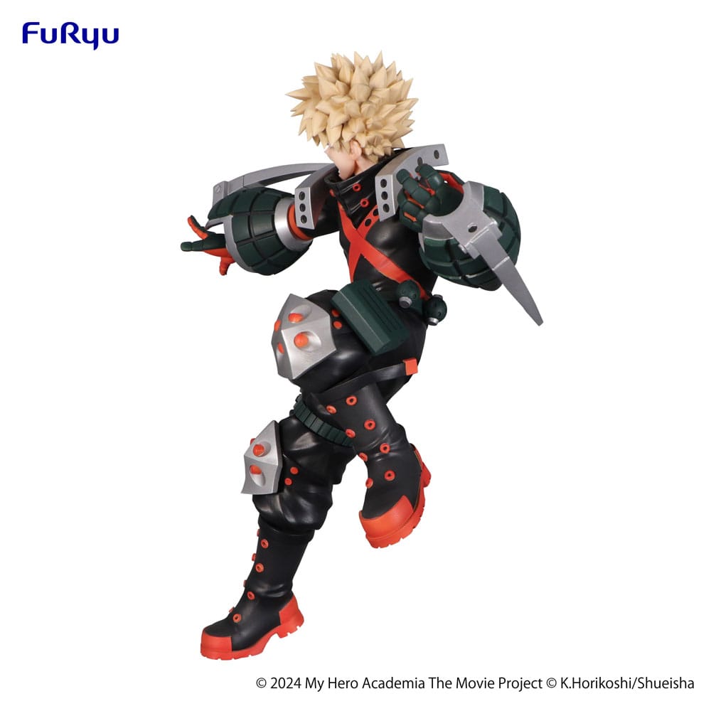 My Hero Academia: You&#39;re Next Trio-Try-iT PVC Statue Katsuki Bakugo 21 cm